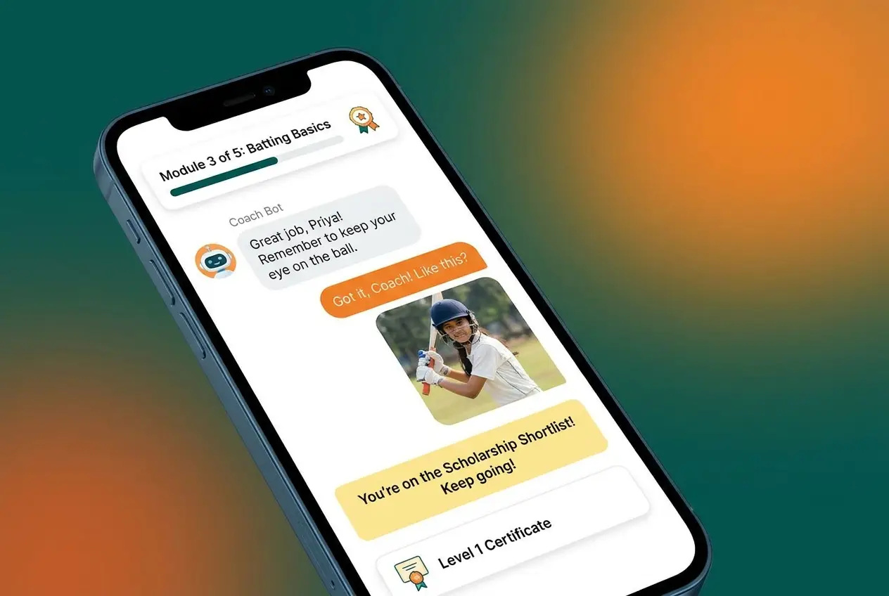 1derWoman Academy chatbot microsite